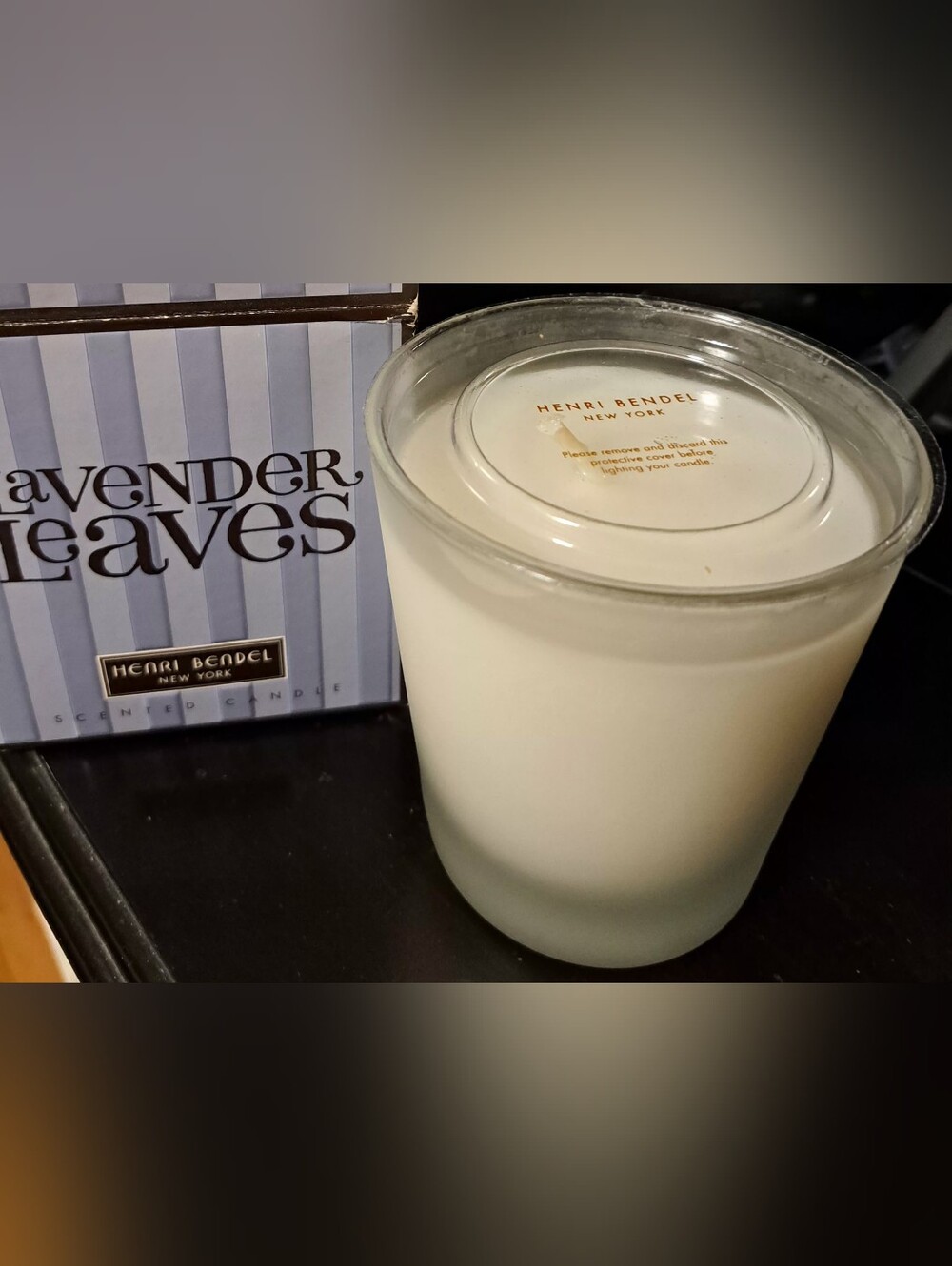 henri bendel White Lavender Leaves Scented Candle